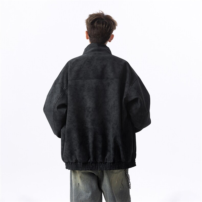 现货男士纯色春秋夹克网红男外套JK306P80,男装夹克,星座1904A-1