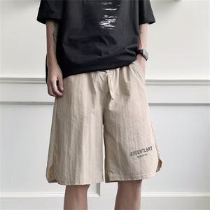夏装休闲短裤男潮牌ins宽松休闲潮流外穿中裤百搭韩版五分裤图片