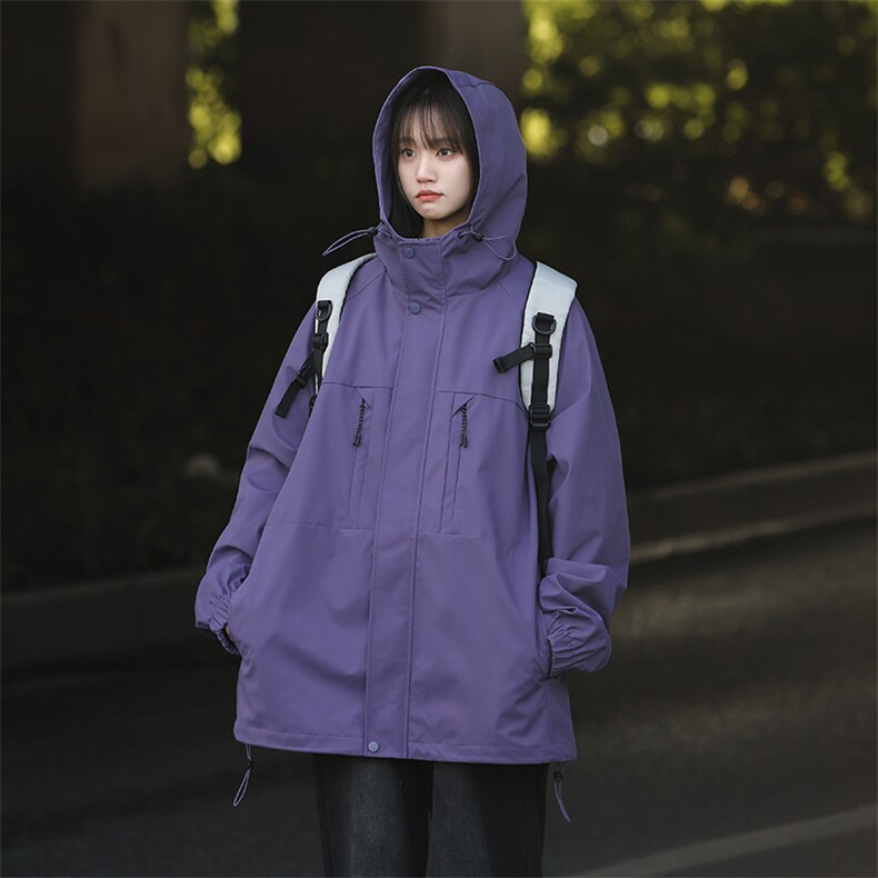 新款现货户外连帽夹克男冲锋衣外套JK814-P80,男装夹克,星座1204-3