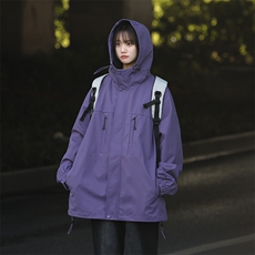 新款现货户外连帽夹克男冲锋衣外套JK814-P80，男装夹克，星座1204-3