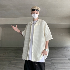 镂空短袖polo衫男潮牌夏季t恤潮流体恤上衣开设PL0148-P43，男装T恤，星座308B-2
