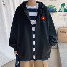 KS21257-P38连帽开衫卫衣男运动外套大码班服，男装卫衣，电商A040