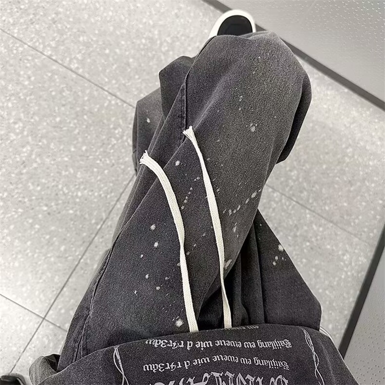 美式牛仔裤男春秋新款休闲直筒裤G6022P40,男装牛仔裤,星座1116-2