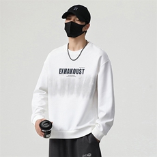 男士卫衣春秋款圆领潮牌2025新款男款长袖上衣秋季无帽装8223-P36，男装卫衣，电商D215
