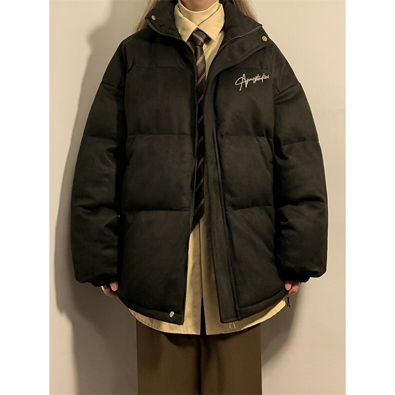 棉衣新款麂皮刺绣加厚男女棉服MY669-P108，男装棉衣，电商A132（原电商B245）