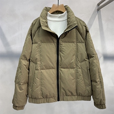 2024新款潮流90绒羽绒服短款立领加厚外套羽绒衣YR8822-P290，男装羽绒服，星座223（原229-2）