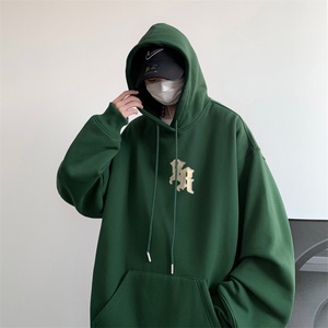！发泡印花！连帽圆领卫衣男装港风帽衫男 LM119-P35图片