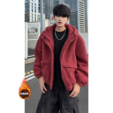 加棉秋冬款舒适暖潮时尚上衣文艺休闲港味秋冬棉衣HY878P85，男装棉衣，电商A102B