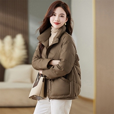 羽绒服女2023年冬季新款时尚洋气短款外套，女装羽绒服，魅影