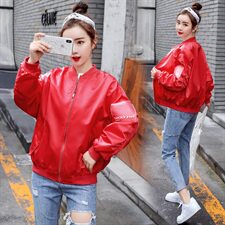 短外套2021年春季潮流简约舒适时尚百搭个性夹克外套长袖，女装短外套，瑶迪依秀