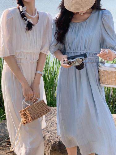 清爽舒适连衣裙，女装连衣裙，M.W 嫚维