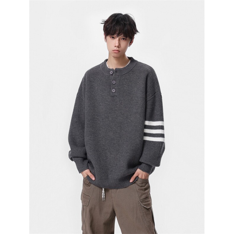 2025亨利领毛衣A169-M2502P60控98，男装针织衫/毛衣，电商A169