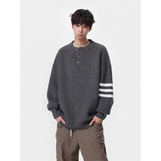 2025亨利领毛衣A169-M2502P60控98，男装针织衫/毛衣，电商A169