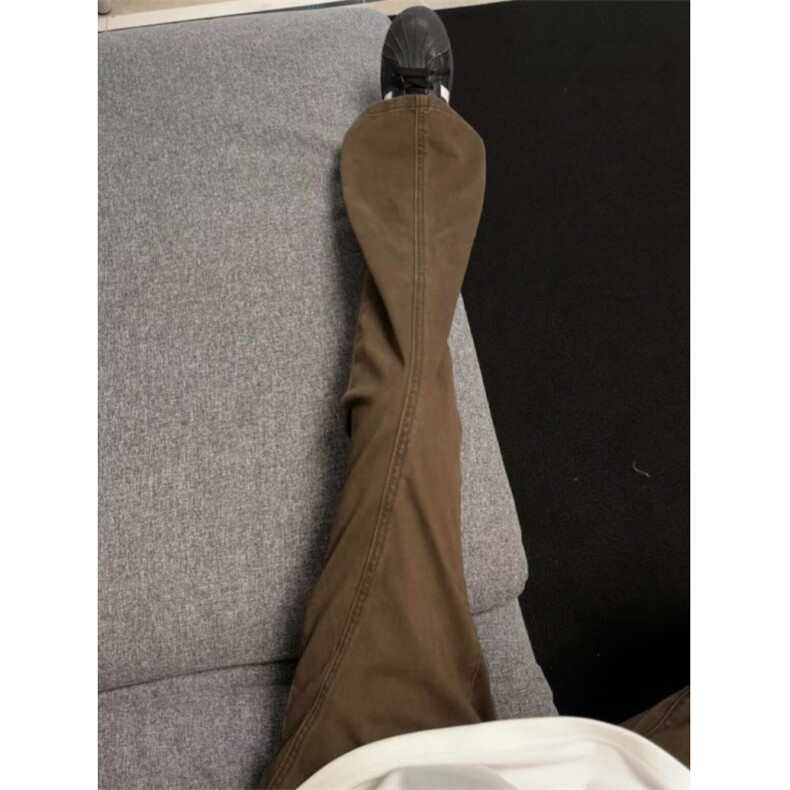 W11083-P53网图现货春季新款美拉德工装裤宽松高街直筒牛仔裤,男装牛仔裤,星座1608