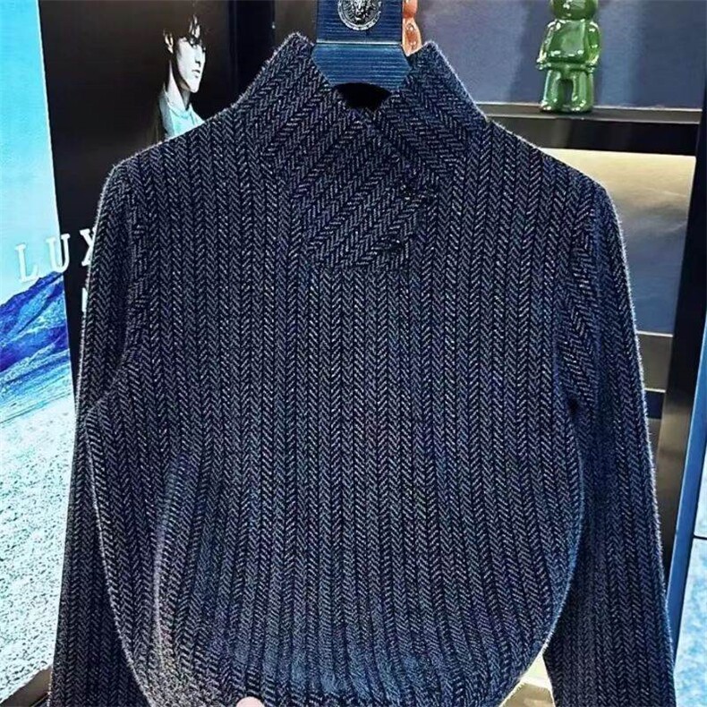 2025秋冬季男士纳帕领卫衣修身高品质打底衫wy01，男装T恤，星座1602（原101B）