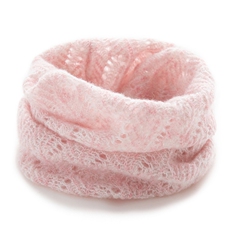 2025年秋季新款百搭女士镂空提花双股加厚保暖围脖，围巾，戎咖羊绒