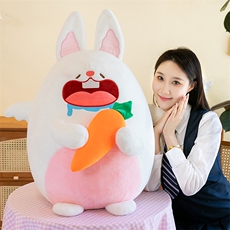 木槿毛绒玩具 贪吃系列