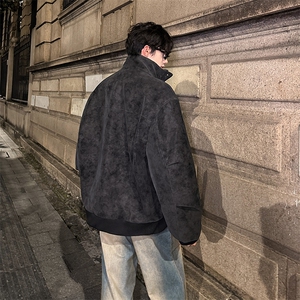 405A  美式复古飞机扣设计皮衣短款棉服  MY25812-特批100控178图片