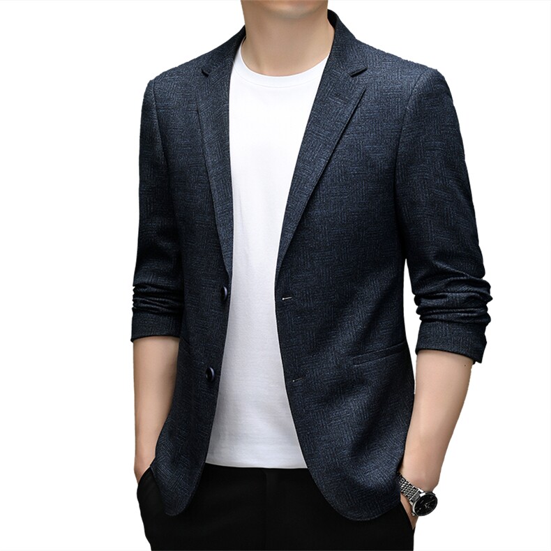 6618-1秋冬新款男士西服商务休闲男装通勤外套P143,男装西服,电商B360