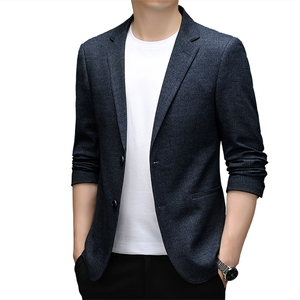 6618-1秋冬新款男士西服商务休闲男装通勤外套P143图片