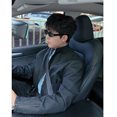 新款新增夹棉版斜纹机车皮衣棉服W2625P125夹棉145，男装皮衣，电商C313