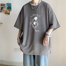 深灰色白玫瑰