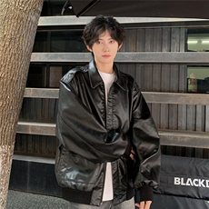 档口图现货加厚加棉皮衣飞行员外套1209-1-JK19-P90主推可谈，男装皮衣，星座1209-1