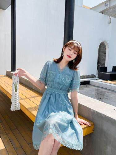 （现货）天丝连衣裙，女装连衣裙，伊娜蕾尔