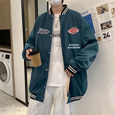 潮流夹克潮男春季棒球领夹克双面穿J029P60，男装夹克，星座1116-2