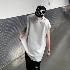 背心男2024夏季新款设计感美式重磅潮牌T02-P32，男装背心/马甲，星座1109-3