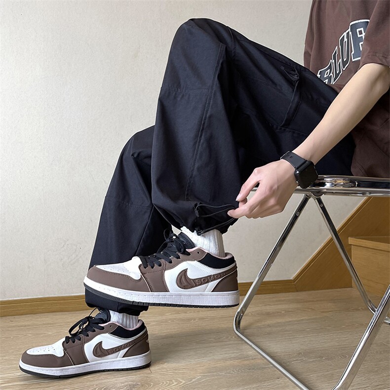 夏季日系复古宽松工装冲锋裤男款高街潮牌直筒休闲裤K7220-P36,男装休闲裤,星座512-3