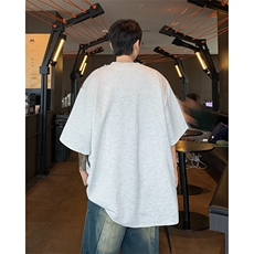 cleanfit拉链垫肩短袖男款潮牌痞帅炸街t恤拉链垫肩WT10P43，男装T恤，星座1116-2