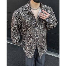 美式高街宽松衬衫潮流休闲上衣A086-CS2210-P40，男装衬衫，电商基地A086