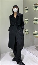 秋季新款极简垫肩风衣，女装风衣，AUDREY WANG