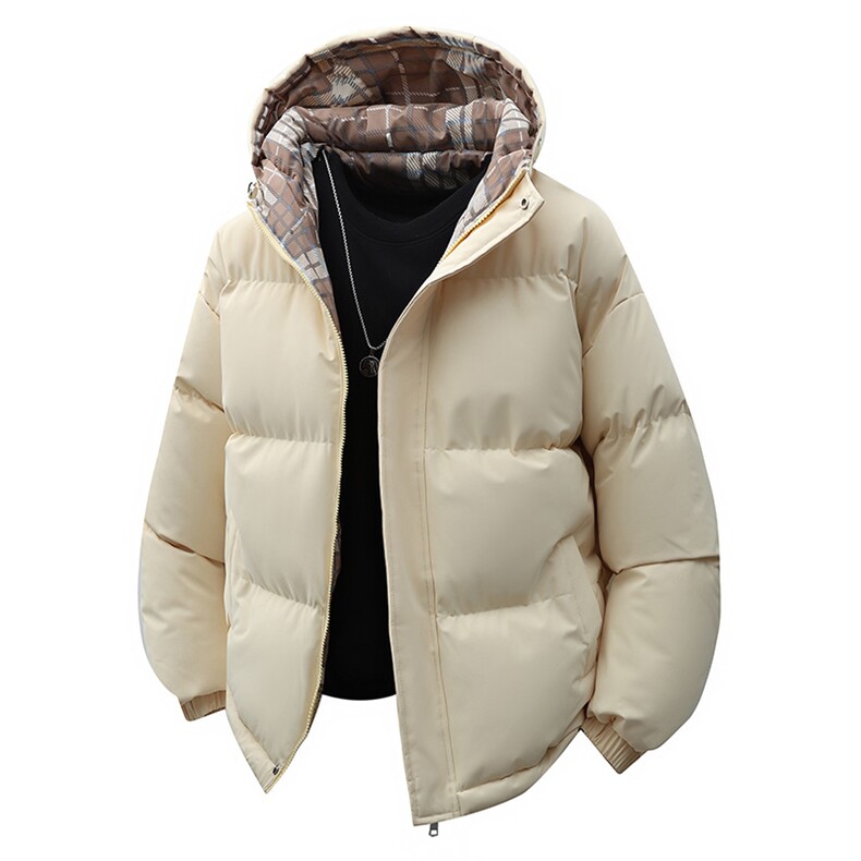 支持二开冬装加棉加厚连帽棉服男女大码棉衣外套面包服M812-P70，男装棉衣，电商A441