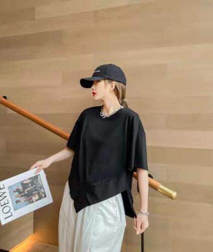 现货夏款不规则T，女装，琼卿格