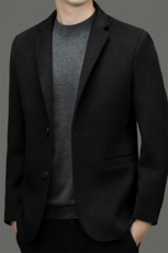 BEN07钱塘2020-2中年男士冬季厚款商务休闲简约羊毛西服P230，男装西服，钱塘207-2