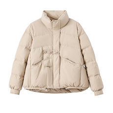 余墨2023冬季新品时尚休闲保暖羽绒服8716，女装羽绒服，余墨