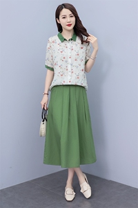 条纹棉麻连衣裙女夏季薄款2025新款女装高端遮肉亚麻套装裙两件套图片