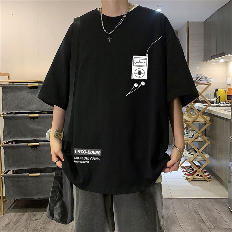 230g重磅纯棉! 夏季短袖t恤男半袖男DSA028-MDT21L125-P25图片
