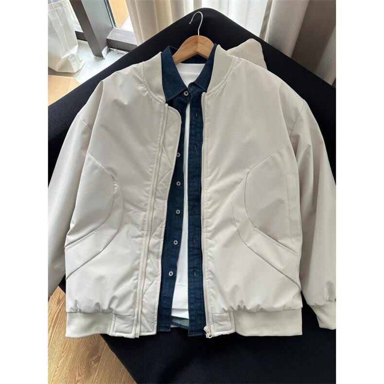 【有货】W19JRCC-特P75飞行员夹克棉服男加厚美式棒球服外套,男装夹克,星座1007（原301D）