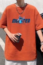 ！2022夏季男士华夫格短袖T恤百搭潮流半袖TXH226P25，男装T恤，电商B220