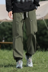 311B-1-K8602-P45控78秋季潮流户外褶皱冲锋裤宽松工装休闲长裤，男装工装外套，星座311B-1