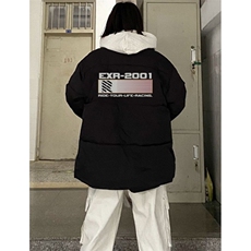 字母印花立领加厚棉衣保暖通勤休闲情侣款棉服M301，男装棉衣，星座1116A（原606A-3）