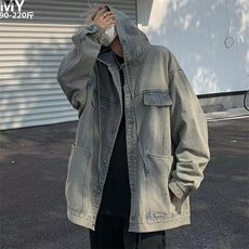 飞行员2025夹克男士春秋季新款美式休闲纯棉中年复古纯色外套，男装夹克，星座506A