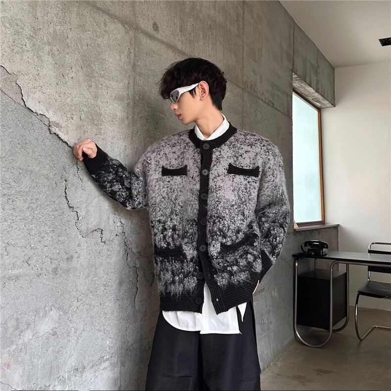开衫毛衣ins时尚潮流慵懒新款简约百搭日系流行原宿文艺气质图片