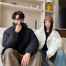 1506-1/MY2/P85男士美式复古加厚立领情侣冬季宽松保暖棉衣外套2，男装棉衣，星座1506-1