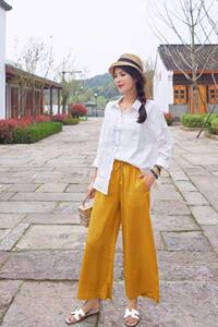 纯苎连衣裙小衫裤子裙子衬衣
时尚风
风淑女风休闲风图片