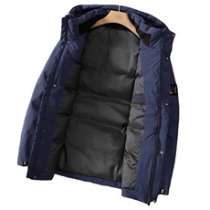 外贸夹克工装羽绒服短款派克服男士冬季连帽韩版外套YR3315-p120，男装夹克，星座1210B