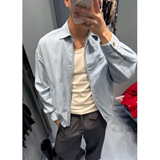 网图！早秋新款上新外套小设计感欧若风外套-EX51029-特批45，男装夹克，电商A061